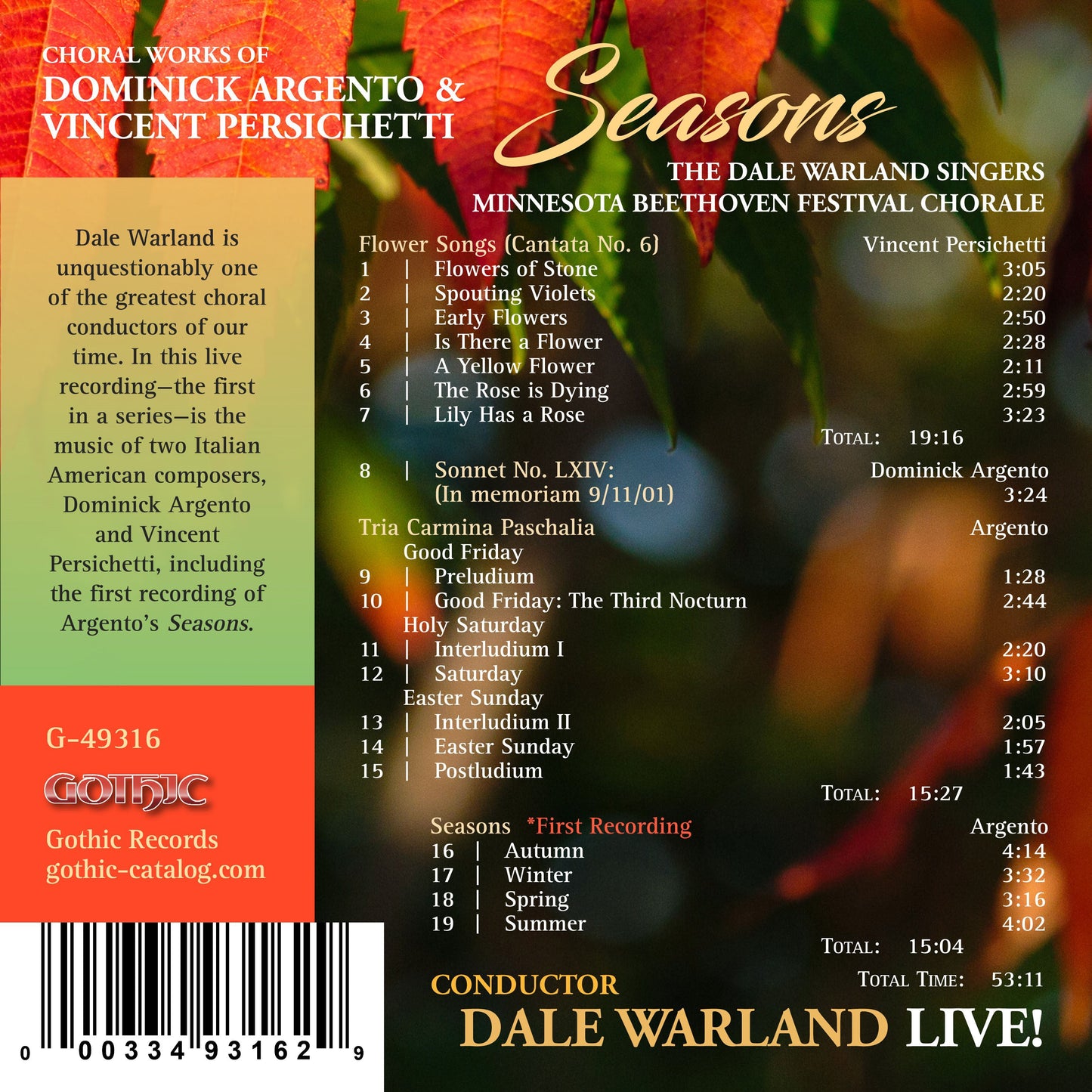 Seasons / Minnesota Beethoven Festival Chorale