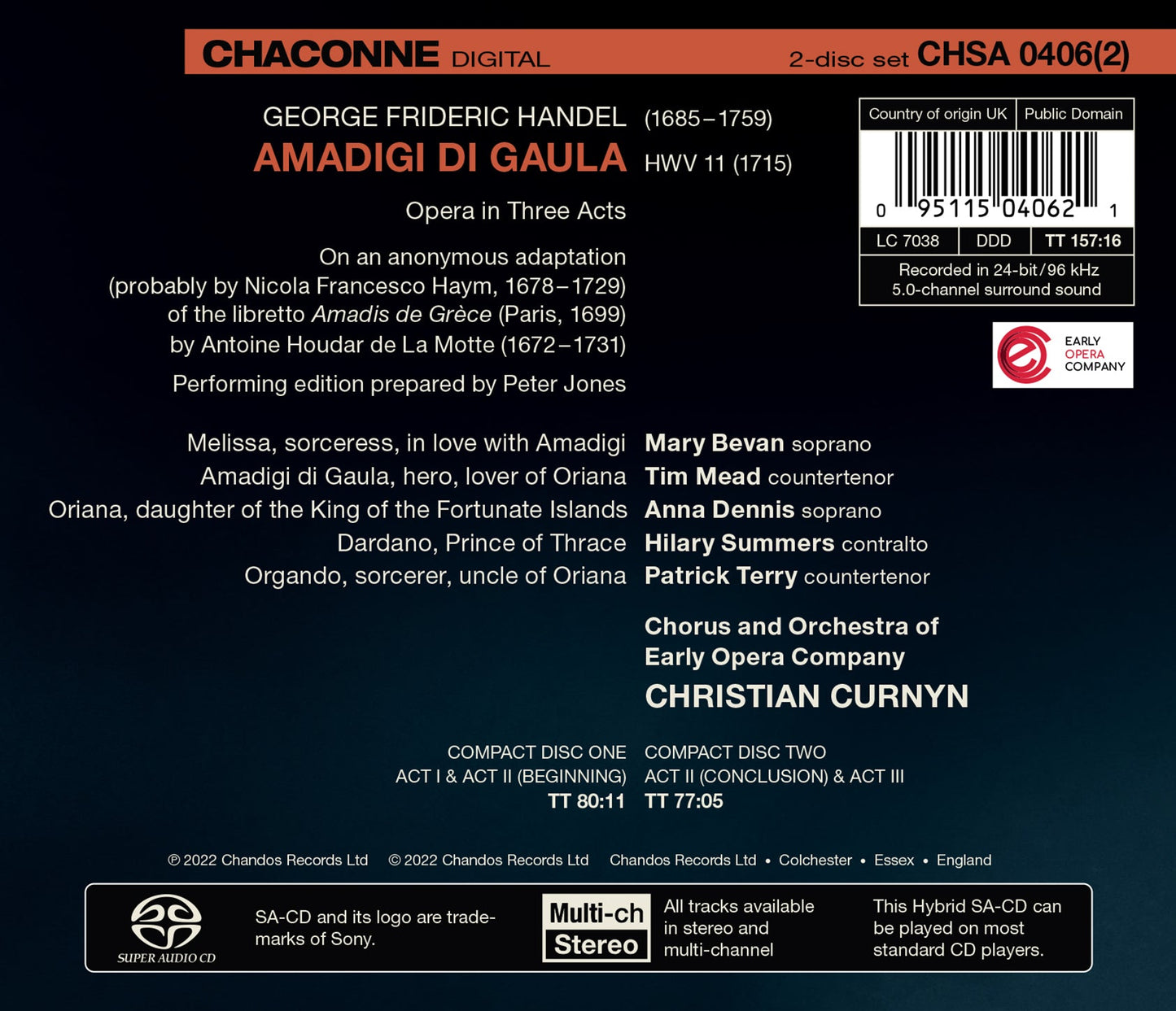 Handel: Amadigi Di Gaula