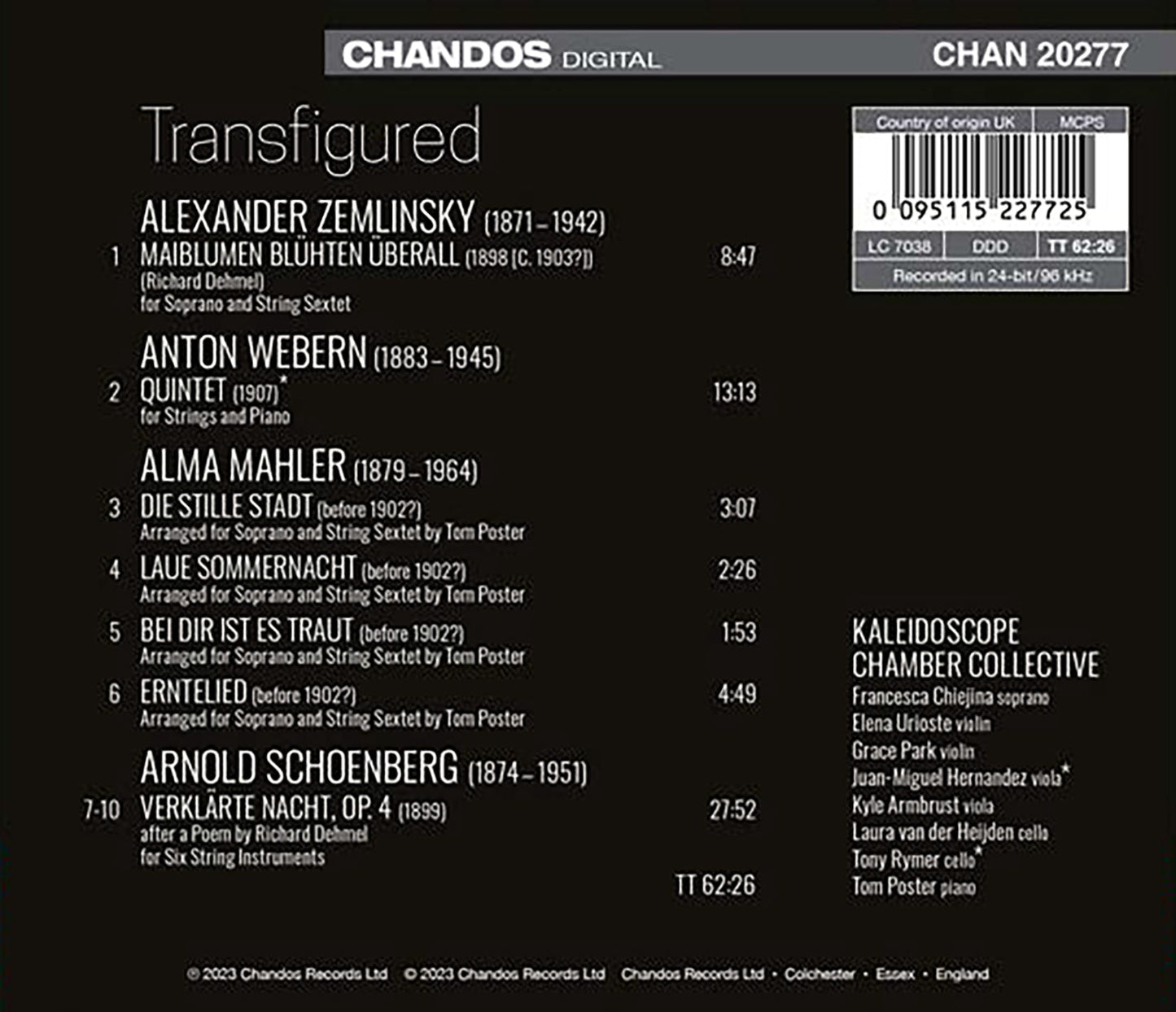 Transfigured / Kaleidoscope Chamber Collective