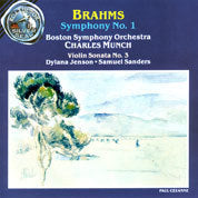 BRAHMS: SYMPHONY NO 1, ETC MU