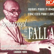 FALLA: OBRAS PARA PIANO, CONCI