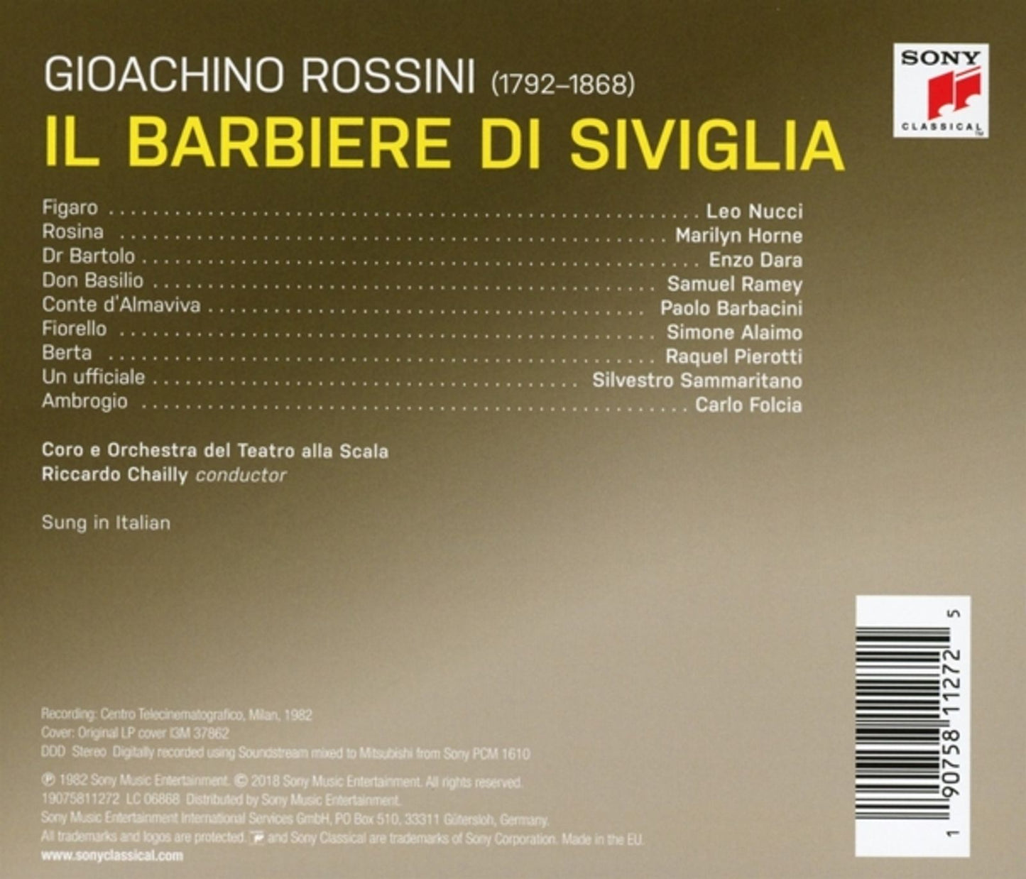 IL BARBIERE DI SIVIGLIA