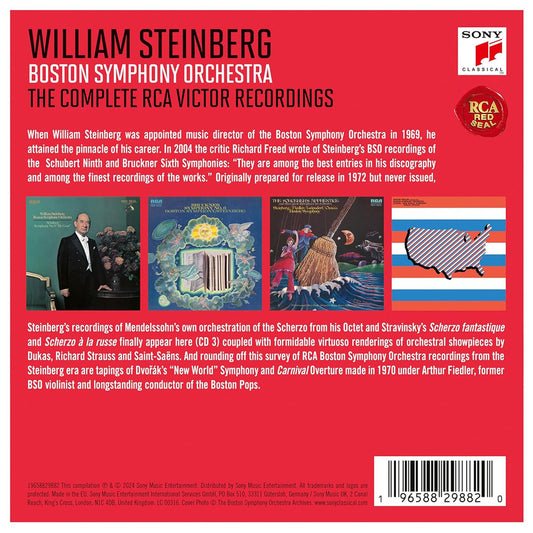 WILLIAM STEINBERG & THE BSO - COMPLETE RCA VICTOR RECORDINGS