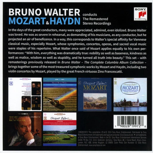Bruno Walter Conducts Mozart & Haydn – The Remastered Stereo