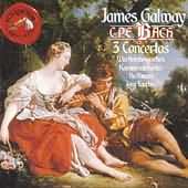 CPE BACH: 3 CONCERTOS JAMES G