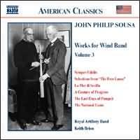 Sousa, J.P.: Music For Wind Band, Vol. 3