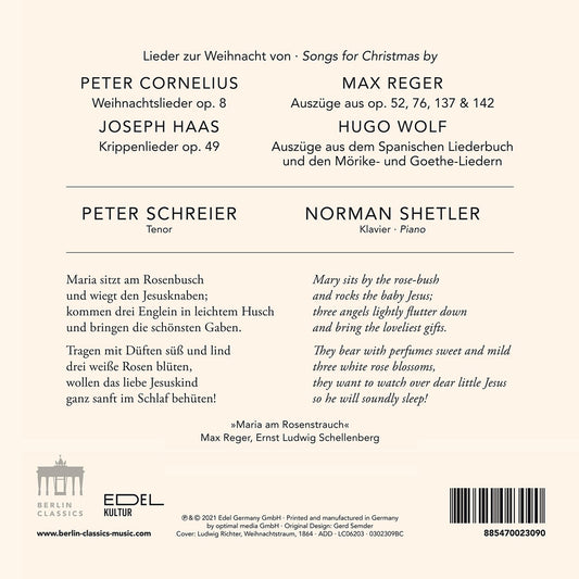 LIEDER ZUR WEIHNACHT
