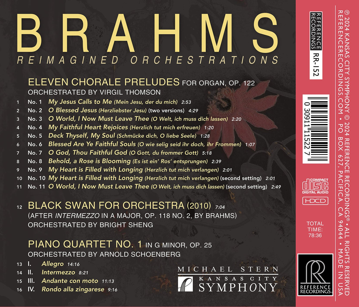 Brahms: Reimagined Orchestrations