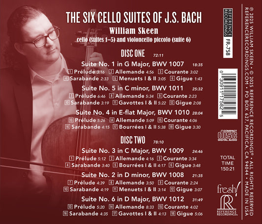 The Six Cello Suites of J.S. Bach