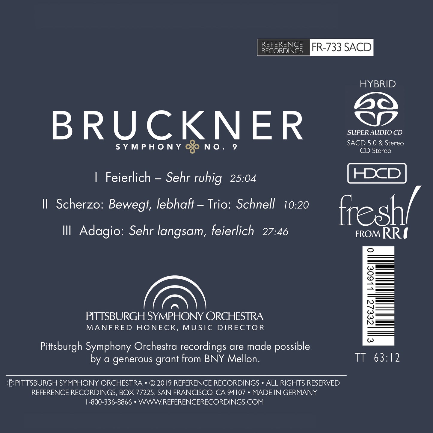 Bruckner: Symphony No. 9