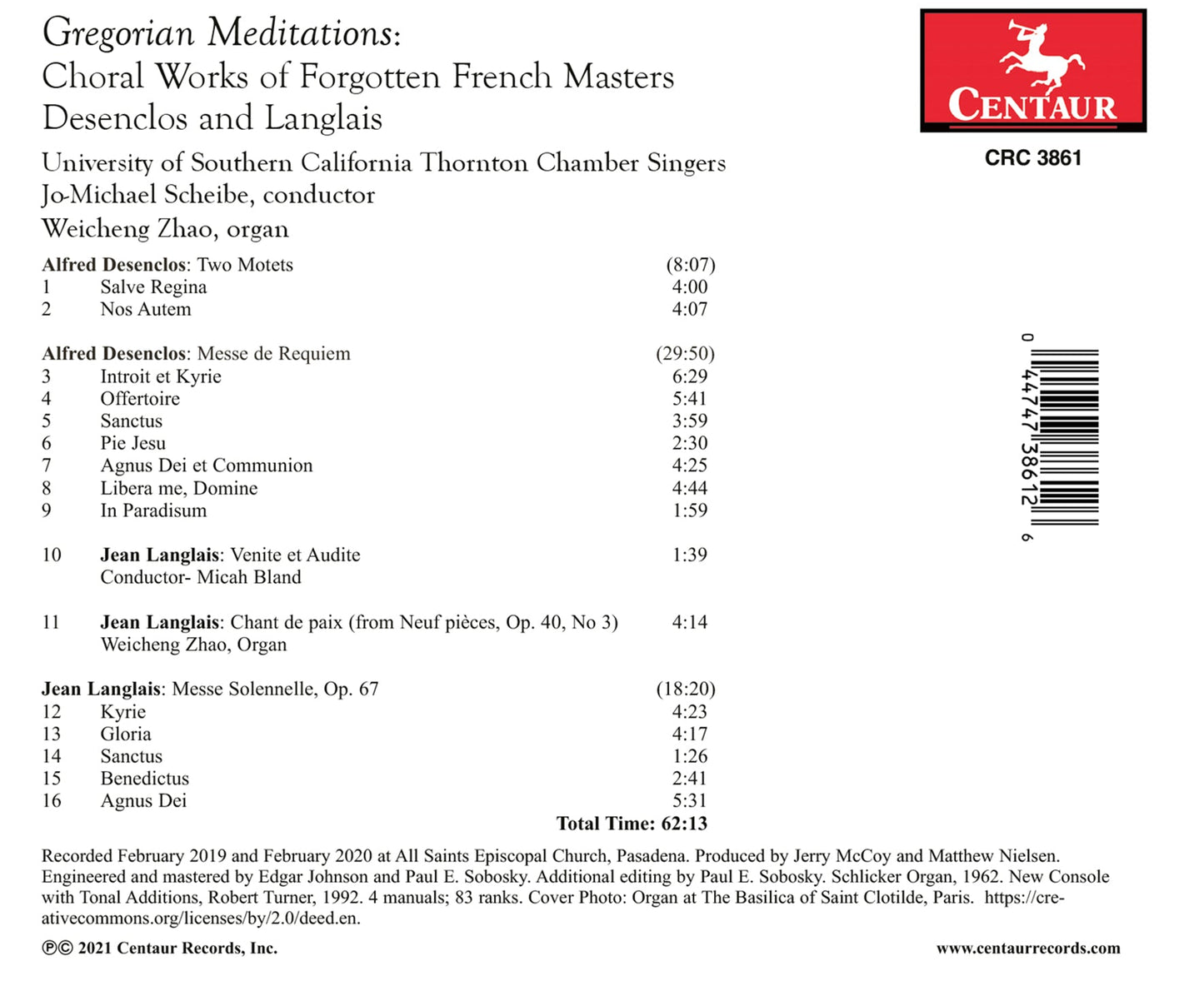 Gregorian Meditations