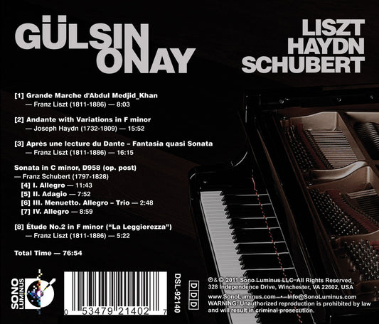 Liszt - Haydn - Schubert