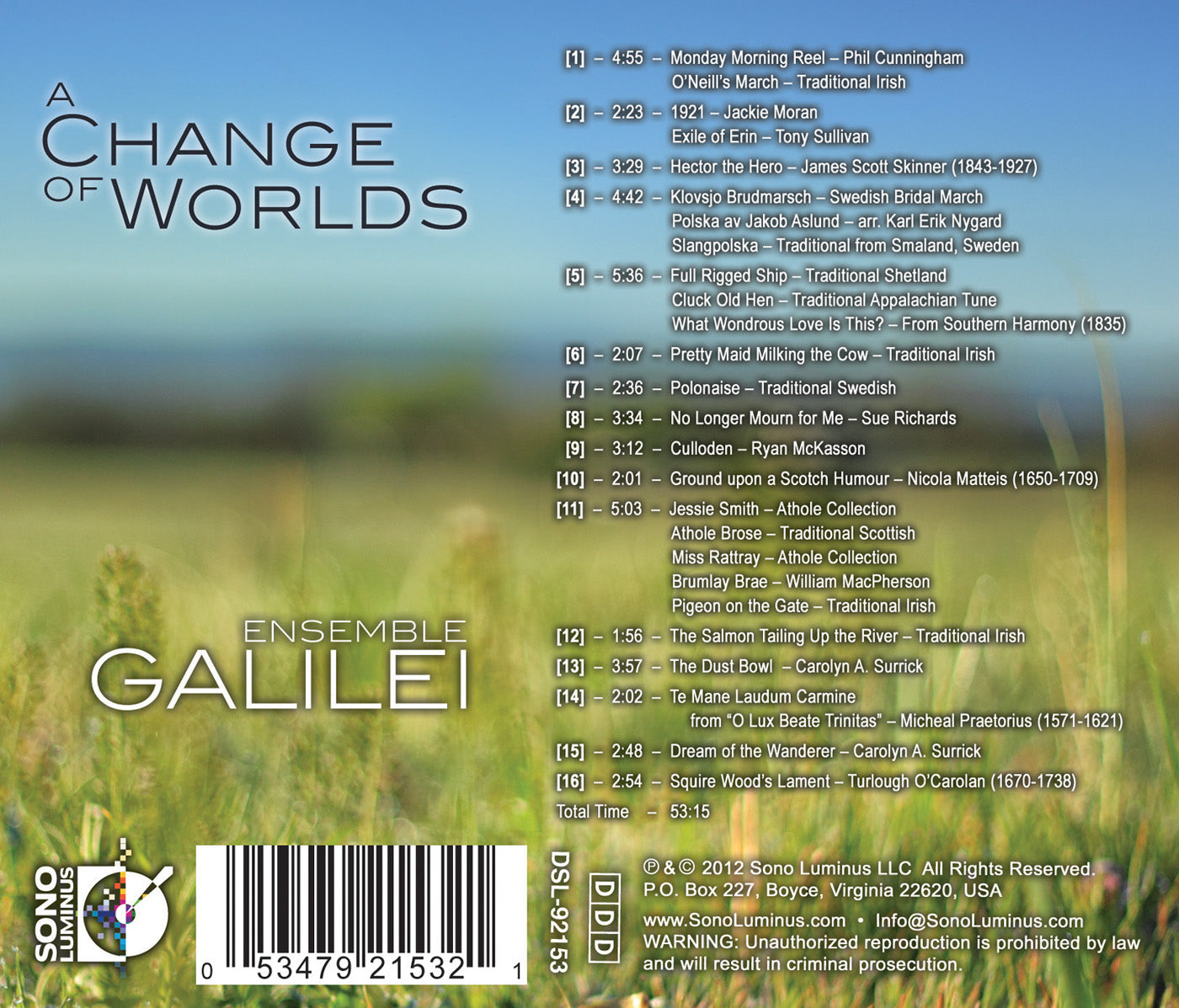 A Change of Worlds