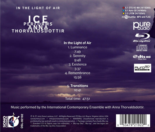 Thorvaldsdottir: In the Light of Air