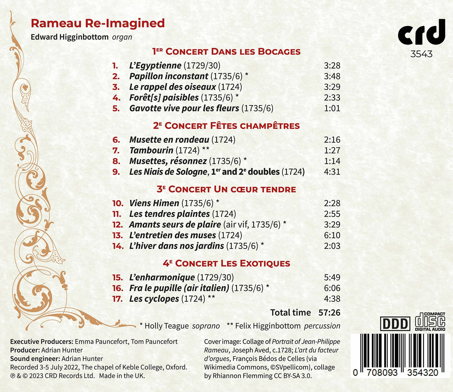 Rameau: Re-Imagined