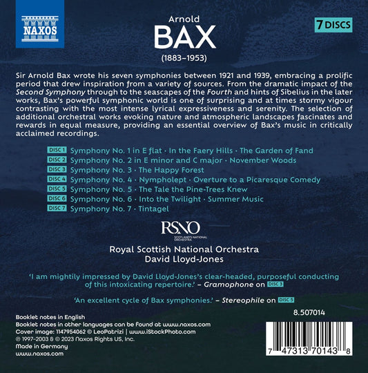 Bax: Complete Symphonies; Orchestral Works