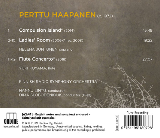 Perttu Haapanen: Flute Concerto - Ladies' Room - Compulsion