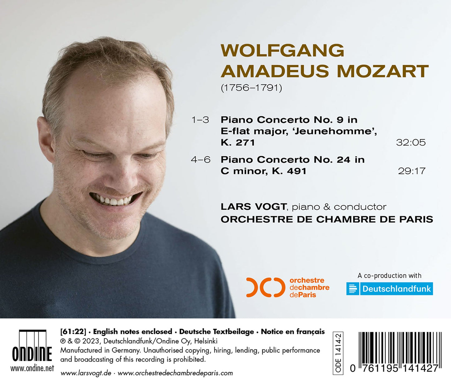 Mozart: Piano Concertos Nos. 9 & 24