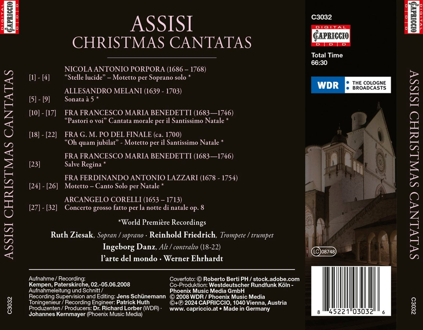 Assisi Christmas Cantatas