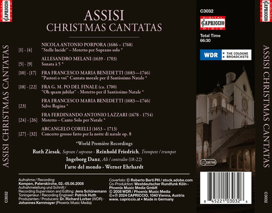 Assisi Christmas Cantatas