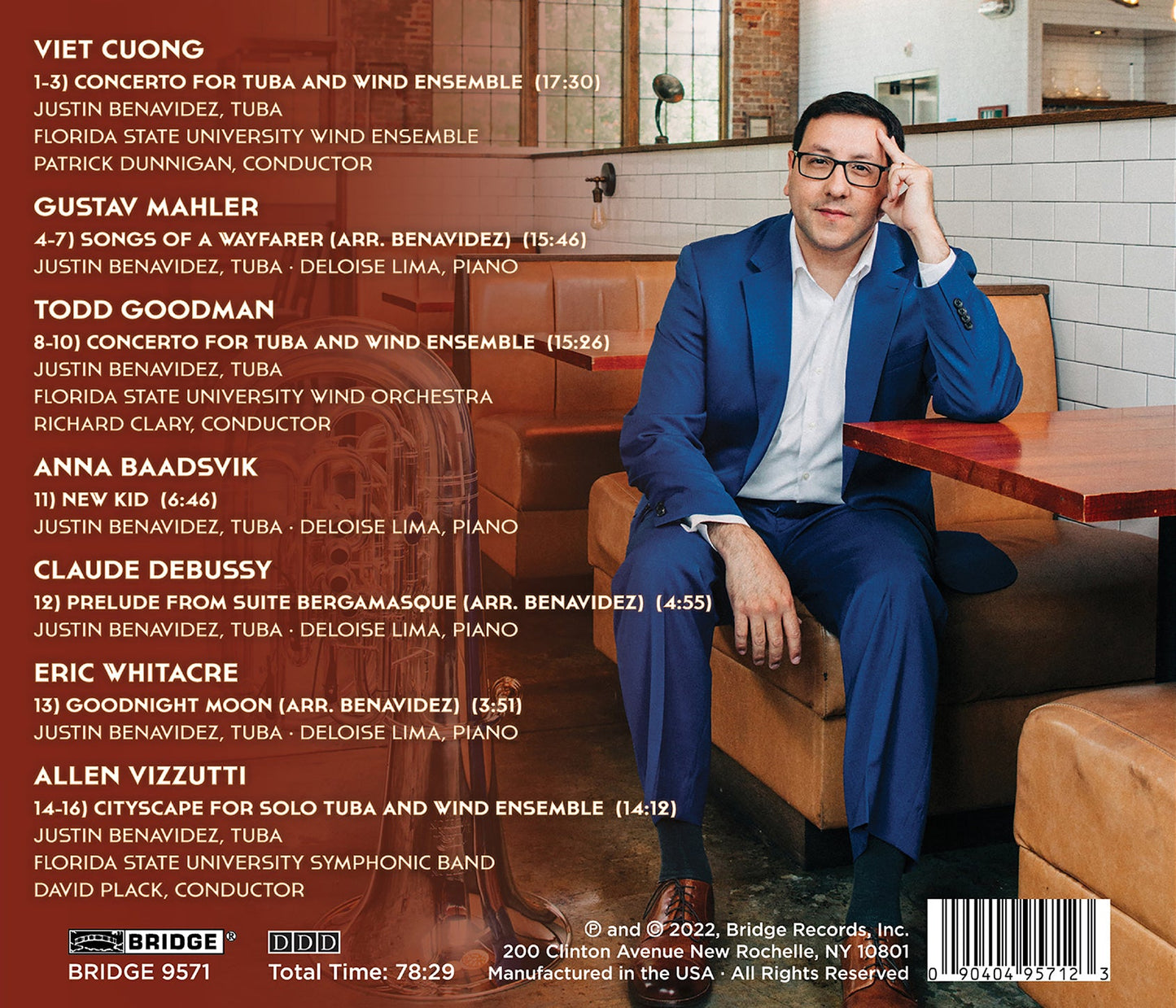 Debussy, Mahler, Baadsvik, Cuong, Goodman, Vizzutti & Whitac