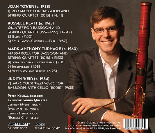 Platt, Tower, Turnage & Weir: Red Maple - Music for Bassoon