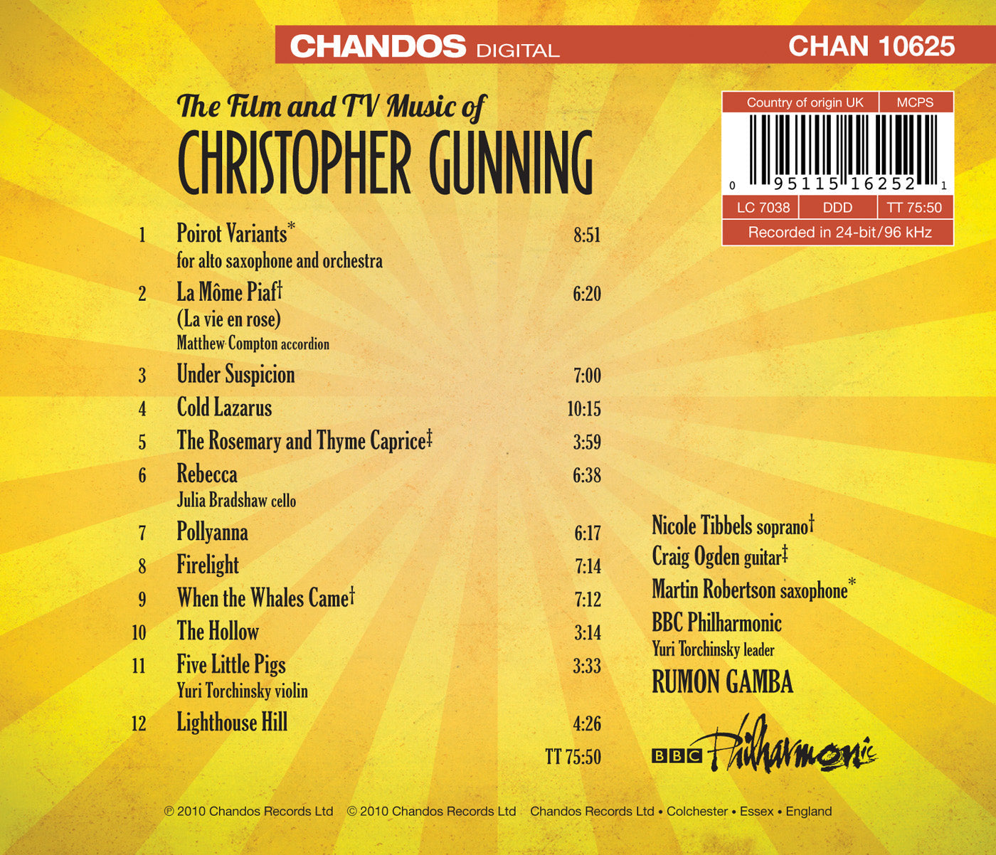 Gunning: Film & TV Music