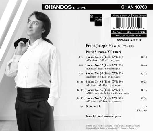 Haydn: Piano Sonatas, Vol. 5