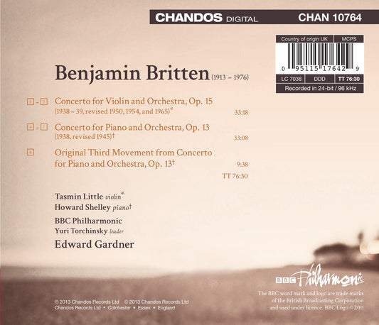 Britten: Piano Concerto - Violin Concerto