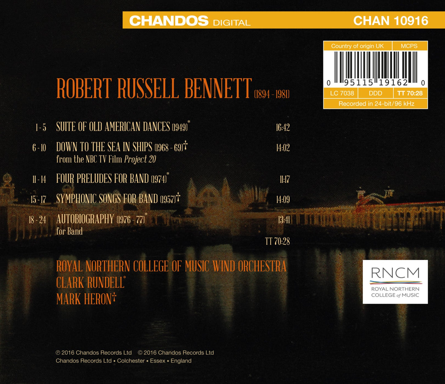 Bennett: Old American Dances
