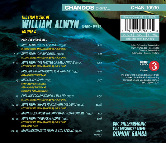 The Film Music of William Alwyn, Vol. 4