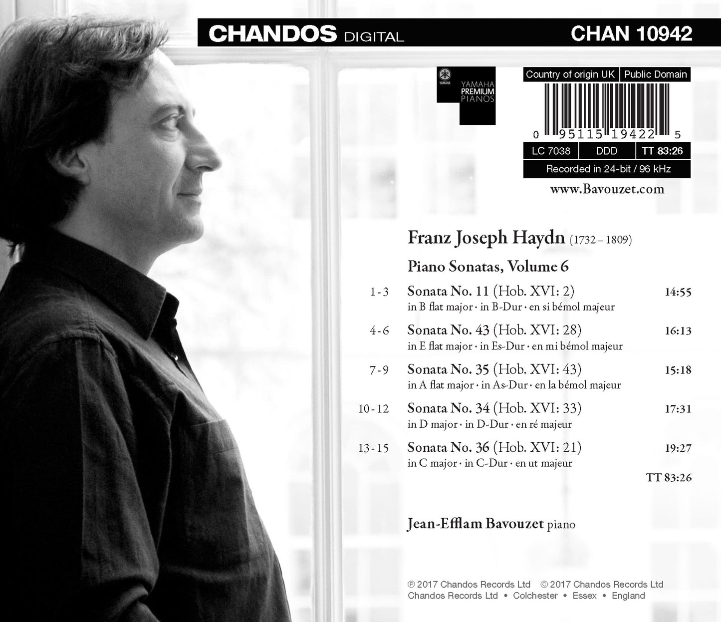 Haydn: Piano Sonatas, Vol. 6