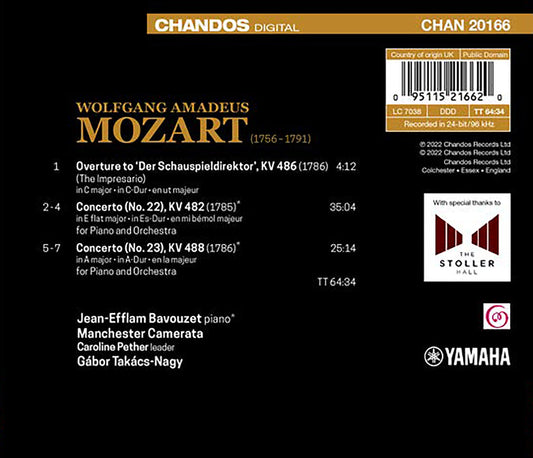Piano Concerto No. 22, K482