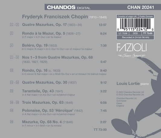 Louis Lortie Plays Chopin, Vol. 7