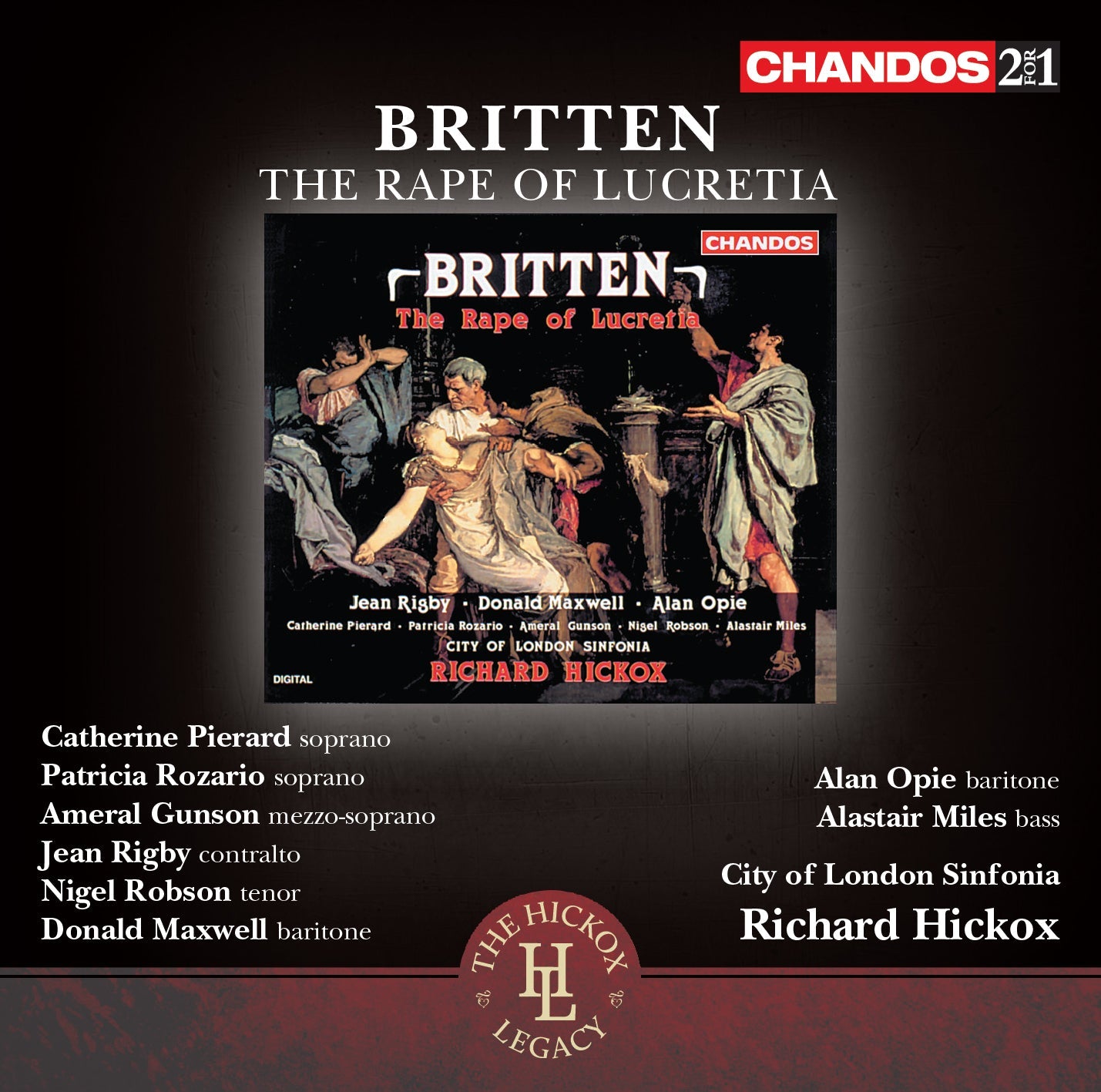 Britten: The Rape of Lucretia, Op. 37