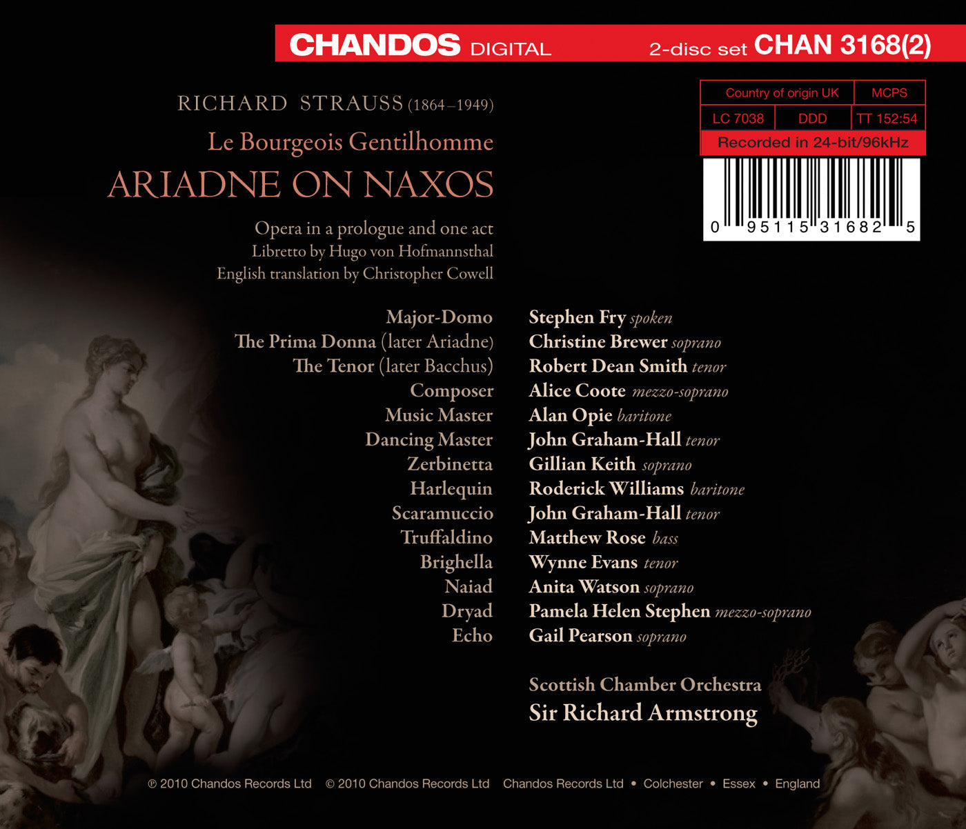 Strauss: Le Bourgeois Gentilhomme / Ariadne auf Naxos