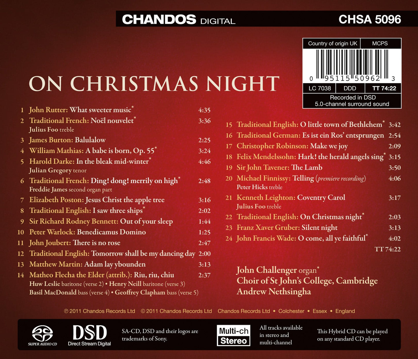 On Christmas Night