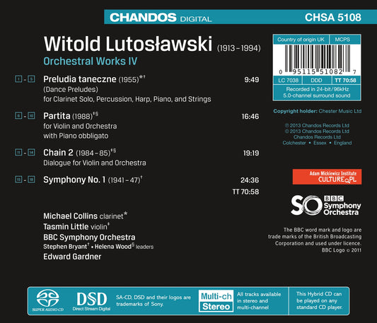 Lutoslawski: Orchestral Works IV