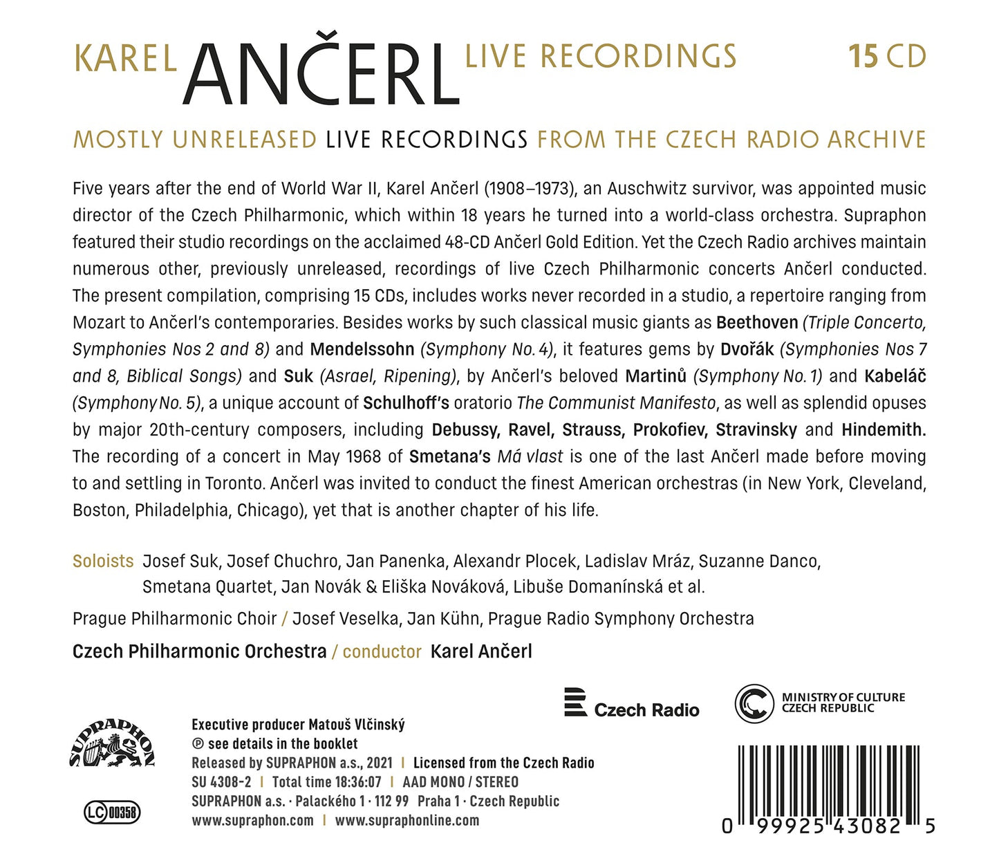 Karel Ancerl: Live Recordings