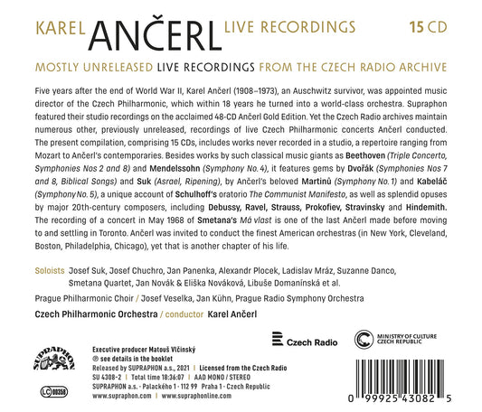 Karel Ancerl: Live Recordings