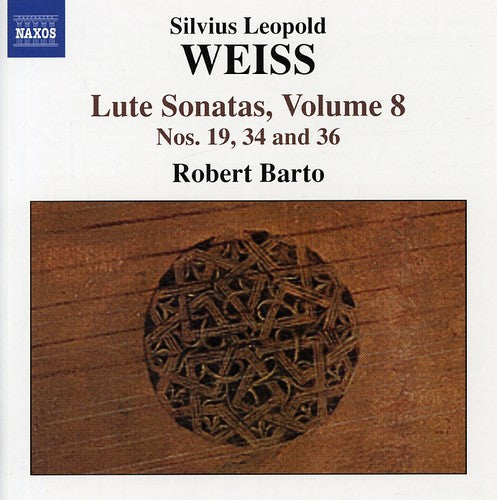 Weiss, S.L.: Lute Sonatas, Vol. 8 - Nos. 19, 34, 36