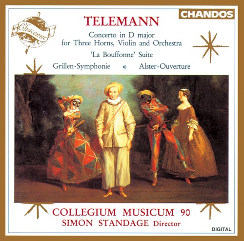 TELEMANN: Concerto in D major / La Bouffonne / Grillen-Symph