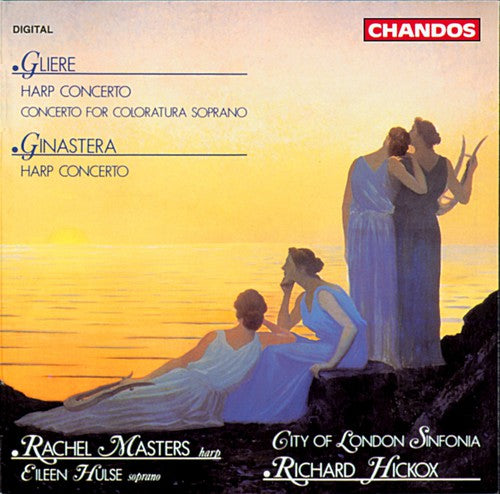 GLIERE: Coloratura Soprano Concerto / Harp Concerto / GINAST