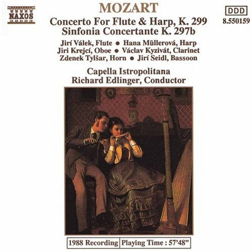 MOZART: Concerto for Flute and Harp / Sinfonia Concertante