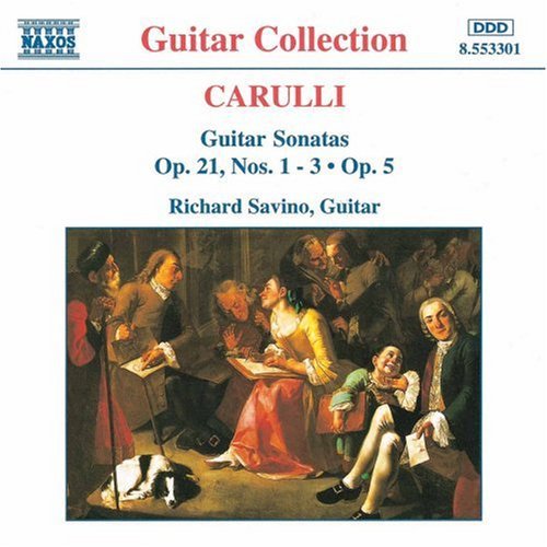 CARULLI: Guitar Sonatas Op. 21, Nos. 1- 3 and Op. 5