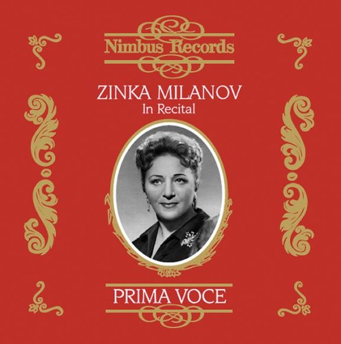 Vocal Recital: Milanov, Zinka - GIORDANI, G. / SCHUMANN, R.