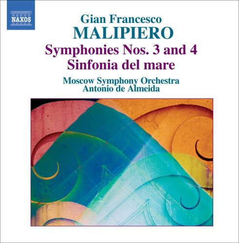 Malipiero, G.F.: Symphonies, Vol. 1 - Nos. 3 and 4 / Sinfon