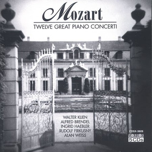 Mozart: 12 Great Piano Concerti Angerer, Brendel, Klien, Maag, Mainzer Kammerorchester, Melles, Minnesota Orchestra, Rocheseter Phil