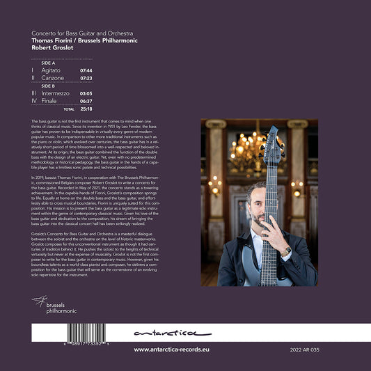 Groslot: Concerto For Bass Guitar & Orchestra Thomas Fiorini, Brussles Philharmonic