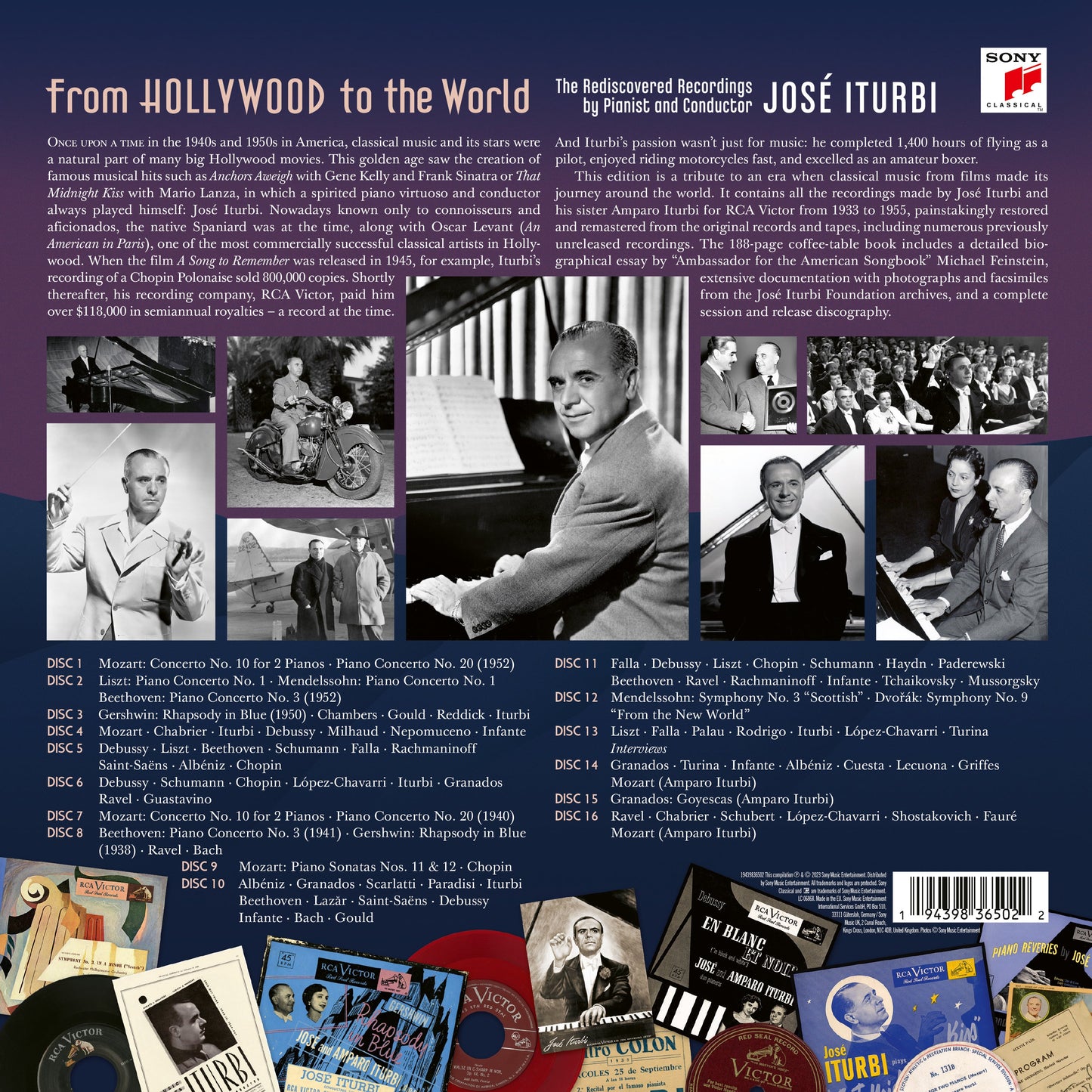 From Hollywood To The World - The Rediscovered Recordings / Jose Iturbi